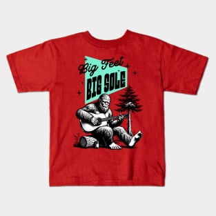 Big Feet Big Sole Kids T-Shirt